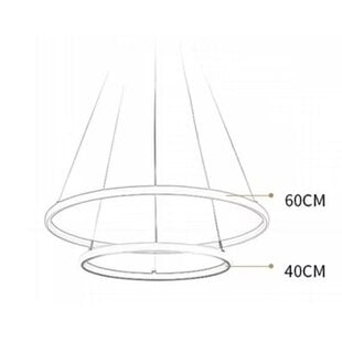 Stelina SE LED 60 60-40cm 47W