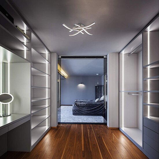 Homelighting Cosima SE LED 45 45*45*8cm - Lampe de plafond moderne pour un éclairage polyvalent