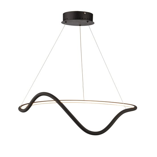 Homelighting Krishna SE LED 70 - Modern black pendant lamp for stylish lighting