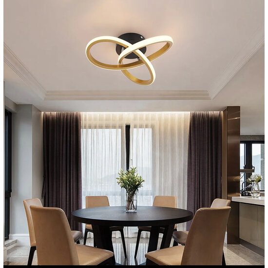 Homelighting Sierra SE LED 25 - Plafonnier moderne avec réglages lumineux polyvalents