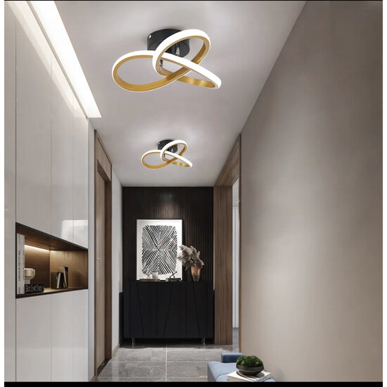 Homelighting Sierra SE LED 25 - Lámpara de techo moderna con configuraciones de luz versátiles