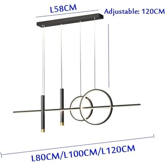 Homelighting Aida SE LED 100 - Moderne Pendelleuchte mit vielseitigen Beleuchtungsoptionen