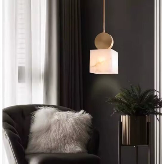 Homelighting Cubico Marble SE21-MB-12 - Moderne Pendelleuchte für stilvolle Beleuchtung