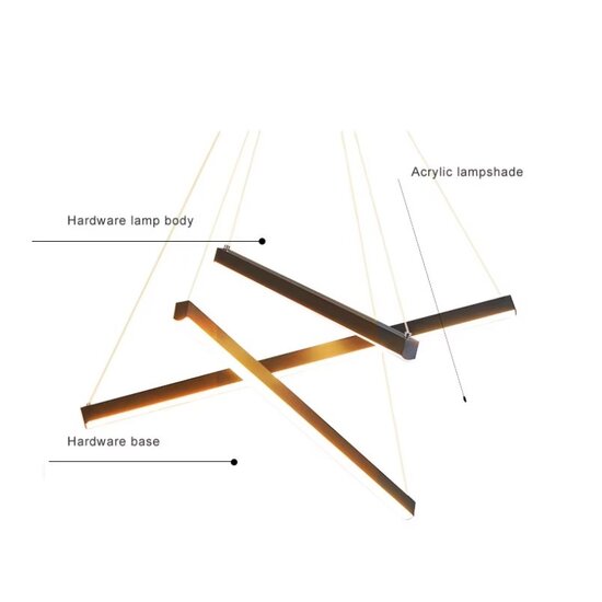 Homelighting Beatrice SE LED 30 - Lampe suspendue industrielle élégante pour tous les espaces