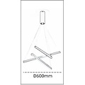 Homelighting Beatrice SE LED 30 - Lampe suspendue industrielle élégante pour tous les espaces