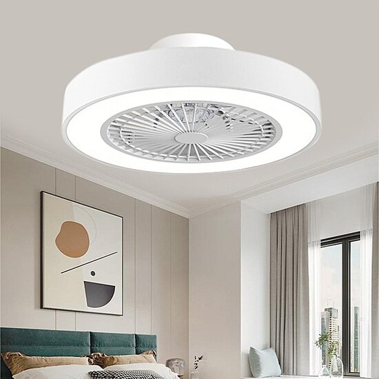 Homelighting Marco SE LED F50 - Modern fan with smart control