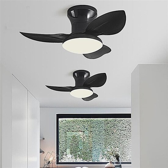 Homelighting Adam SE LED F65 - Moderne plafondventilator met slimme bediening