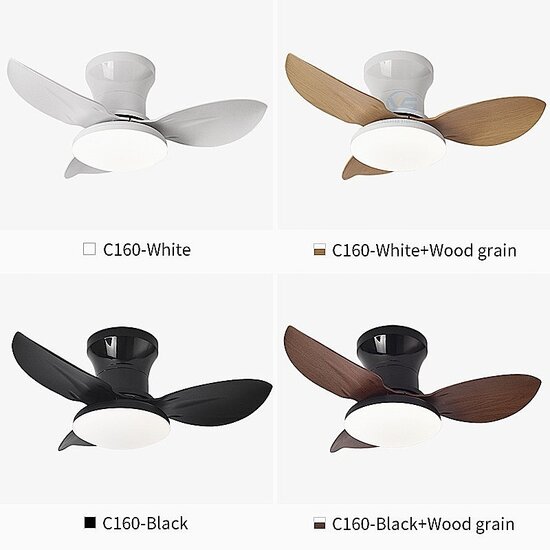 Homelighting Adam SE LED F65 - Ventilador moderno y inteligente para cualquier interior
