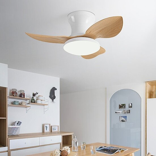 Homelighting Adam SE LED F65 - Ventilateur moderne et intelligent pour tous les intérieurs