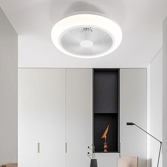 Homelighting Dalton SE LED F46 - Modern ceiling fan with smart control