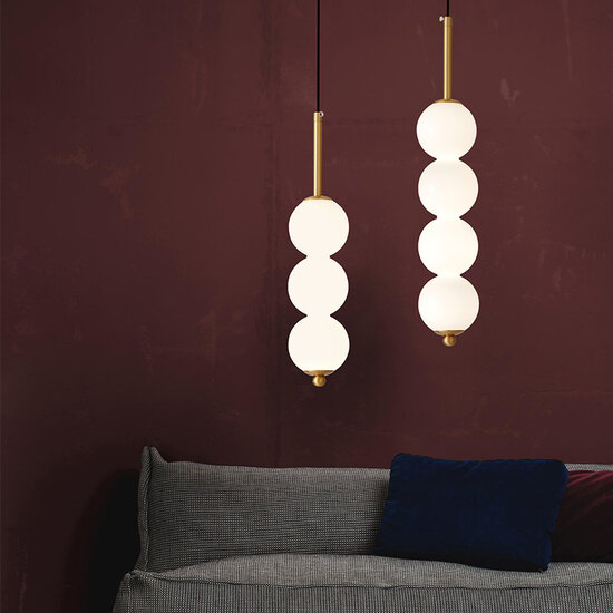 Homelighting Luna Tripla SE LED 120 - Lampe suspendue moderne pour un éclairage élégant