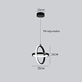 Homelighting Veta SE LED 20 - Moderne Pendelleuchte mit 3CCT-Speicherfunktion