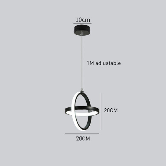 Homelighting Veta SE LED 20 - Suspension moderne avec fonction mémoire 3CCT
