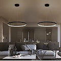 Homelighting Stelina SE LED 60 60cm 28W - Lámpara colgante moderna para una iluminación elegante