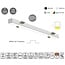 Masterlighting Homelighting MP61.56T-255-H-3-O-OF-WH 61.5x56mm 255cm - Ideale Beleuchtung für jeden Raum