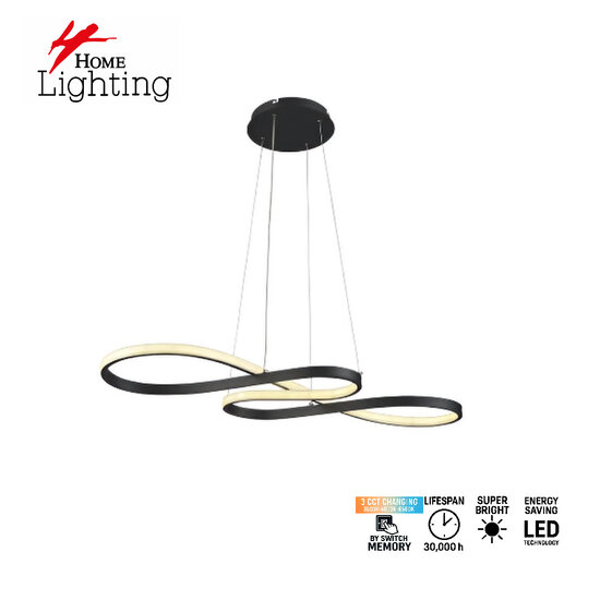 Homelighting Otto SE LED 120 - Moderne Pendelleuchte mit 3CCT Speicherfunktion