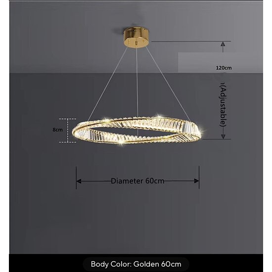 Homelighting Ovela SE LED 60 - Lampe suspendue moderne pour un éclairage élégant