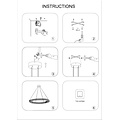 Homelighting Ovela SE LED 80 - Moderne hanglamp voor sfeervolle verlichting