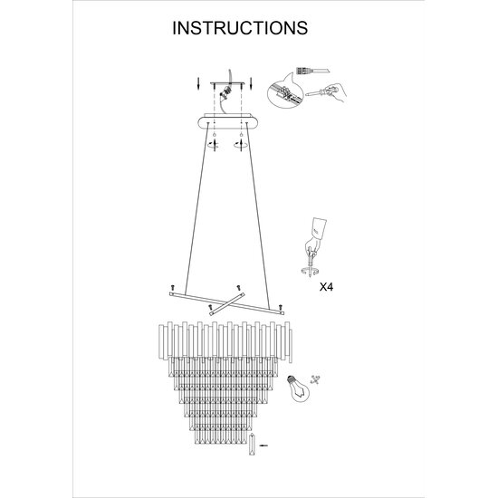 Homelighting Majestic SE21-14-8 - Illuminate Your Space with Style