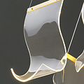 Homelighting Lamella SE LED 12 - Moderne Pendelleuchte mit 3CCT-Funktion