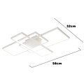 Homelighting Tessera SE LED 4 - Moderne Deckenlampe für jeden Raum