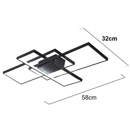 Homelighting Tessera SE LED 4 58*32*10cm 28W - Ideal lighting for any space