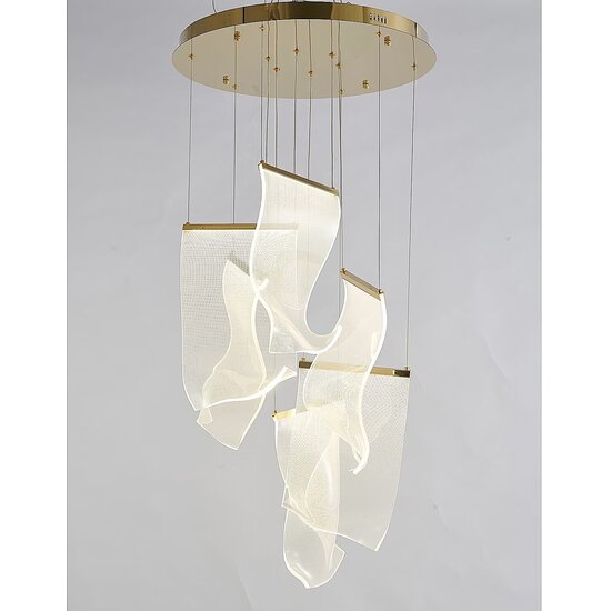 Homelighting Lamella SE LED 50 - Moderne Pendelleuchte mit Speicherfunktion