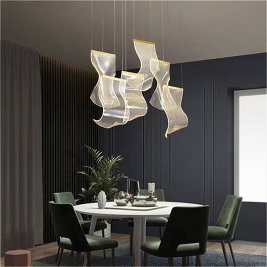 Homelighting Lamella SE LED 50 - Modern pendant lamp with memory function