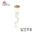 Homelighting Lamella SE LED 40 - Lámpara colgante moderna con función 3CCT