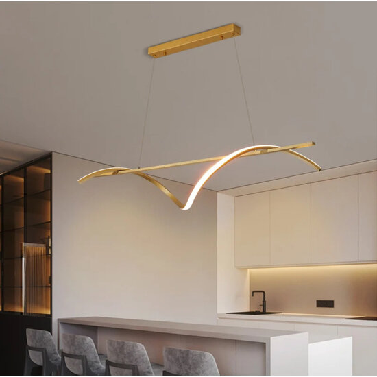 Homelighting Ondas SE LED 100 - Lámpara colgante moderna con función de memoria 3CCT