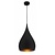 Fantasia OUTLET - Suspension goutte Fantasia RONIN Ø25 cm noir/or E27