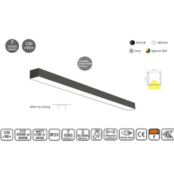 Homelighting MP61.56C-087-H-3-O-OF-BL 61.5x56mm 87cm