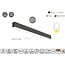 Masterlighting Homelighting MP44.70C-339-S-3-O-OF-BL 44.5x70mm 339cm - Ideales Licht für industrielle Räume