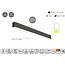 Masterlighting Homelighting MP44.70C-423-H-3-O-OF-BL 44.5x70mm 423cm - Ideales Licht für industrielle Räume