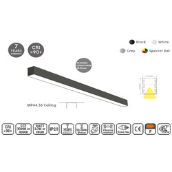 Homelighting MP44.56C-199-H-3-O-OF-BL 44.5x56mm 199cm