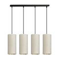 Emibig OUTLET - Nyborg 4 cylindres grande lampe suspendue blanche 4x E27 - Éclairage idéal pour votre espace de vie