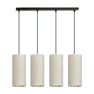 OUTLET - Nyborg lámpara colgante grande blanca 4x E27