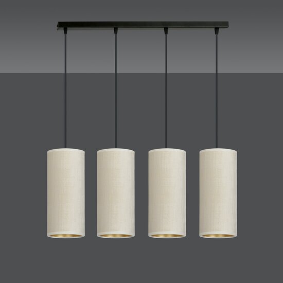 Emibig OUTLET - Nyborg 4 cilinders grote hanglamp wit 4x E27 - Perfecte verlichting voor elke ruimte