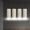 Emibig OUTLET - Nyborg 4 cylinders large hanging lamp white 4x E27 - Ideal lighting for your living space