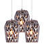 Homelighting Luca SE4288S-03 - Handgemaakte rookglazen hanglamp voor moderne interieurs
