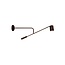 Homelighting Sherry HL-3558-1 M - Applique murale en métal moderne avec bras rotatif