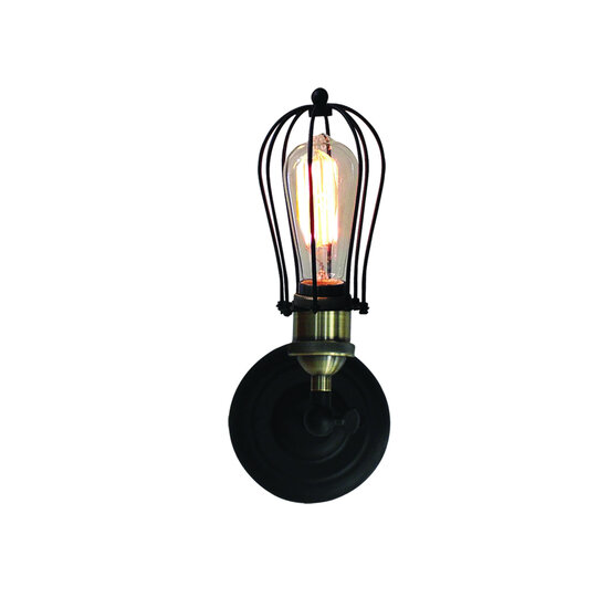 Homelighting Tuko KS2047W-1BK - Stylish wall lamp for any space