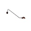 Homelighting Mason HL-3547-1 L - Modern metal wall lamp with rotating arm
