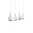 Homelighting Handan SE171-4 - Lámpara colgante moderna de color yeso para una iluminación elegante