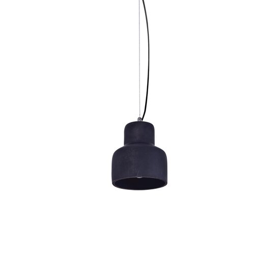 Homelighting Myra SE 153-125 - Suspension en béton noir vintage pour un éclairage d'ambiance