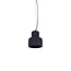 Homelighting Myra SE 153-125 - Suspension en béton noir vintage pour un éclairage d'ambiance