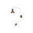 Homelighting Callie HL-3555-2S - Applique murale moderne avec bras rotatif