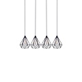 Homelighting Mila SE148-19-4 - Suspension industrielle élégante pour tous les espaces
