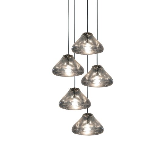 Homelighting Cloud WS1420-5 - Handmade glass pendant lamp for modern interiors