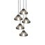 Homelighting Cloud WS1420-5 - Lampe suspendue en verre faite à la main pour intérieurs modernes